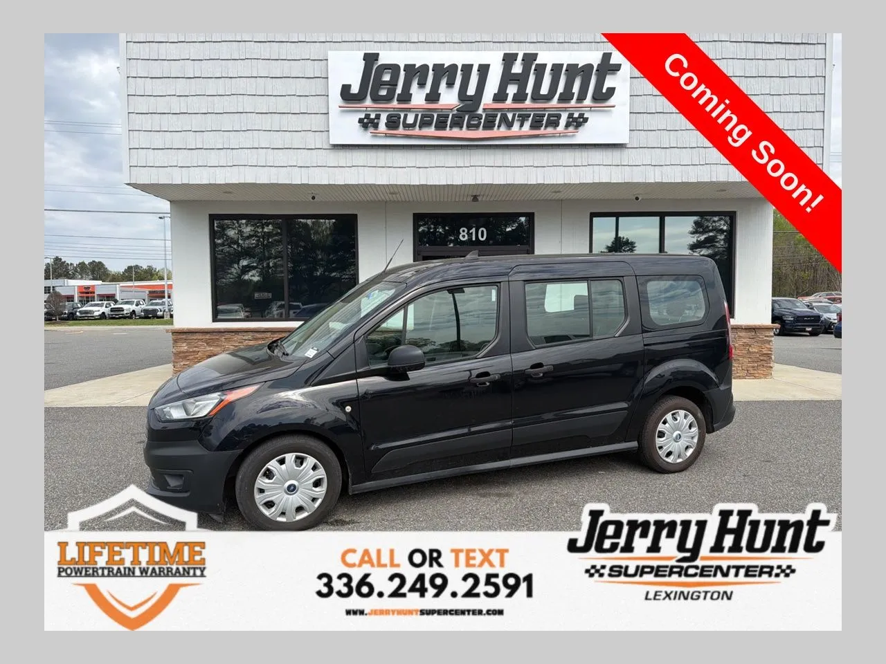 Black 2022 Ford Transit Connect XL for sale in Lexington, NC
