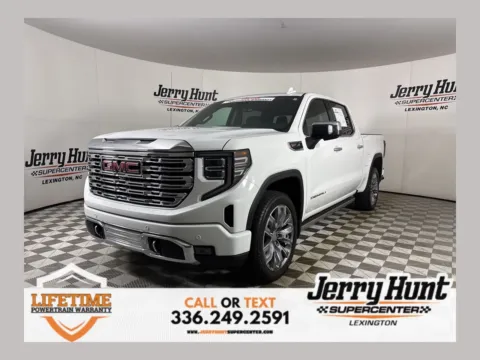 White 2023 GMC Sierra 1500 Denali for sale in Lexington, NC