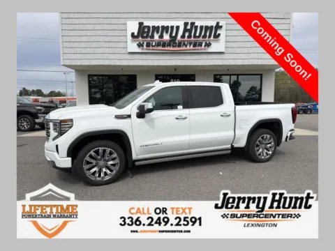 White 2023 GMC Sierra 1500 Denali for sale in Lexington, NC