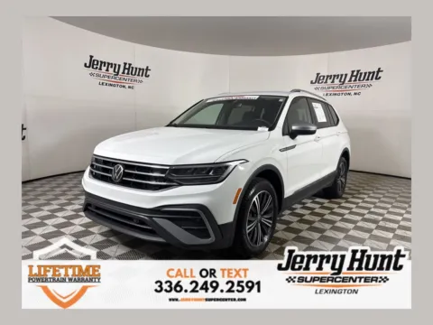 White 2024 Volkswagen Tiguan 2.0T Wolfsburg Edition for sale in Lexington, NC