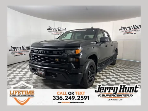 Black 2024 Chevrolet Silverado 1500 Custom for sale in Lexington, NC