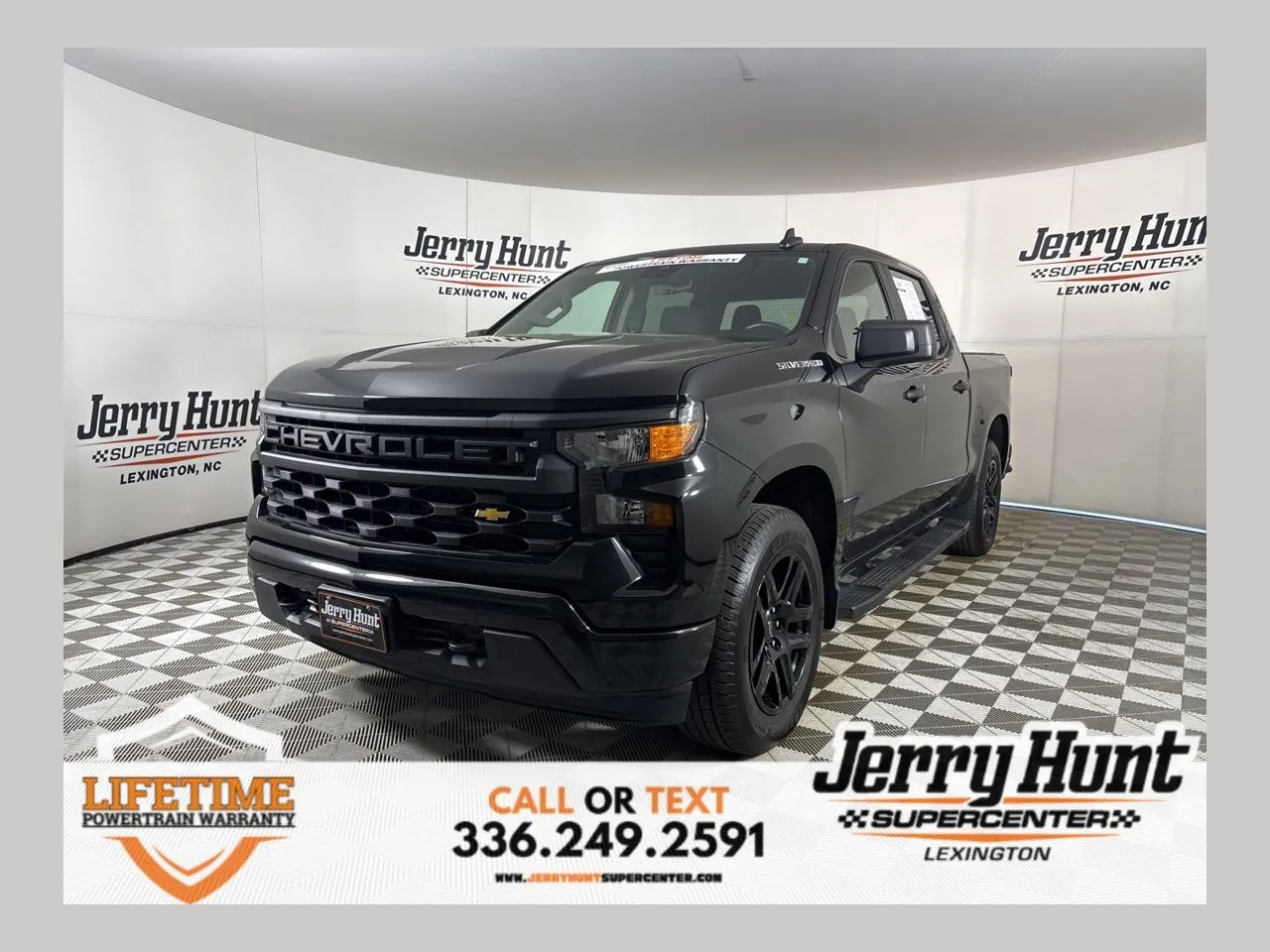 Black 2024 Chevrolet Silverado 1500 Custom for sale in Lexington, NC