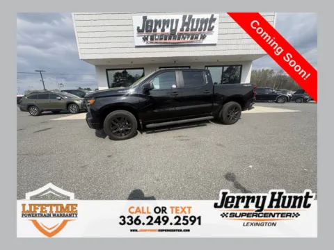 Black 2024 Chevrolet Silverado 1500 Custom for sale in Lexington, NC