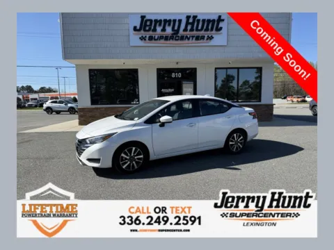 White 2025 Nissan Versa 1.6 SV for sale in Lexington, NC