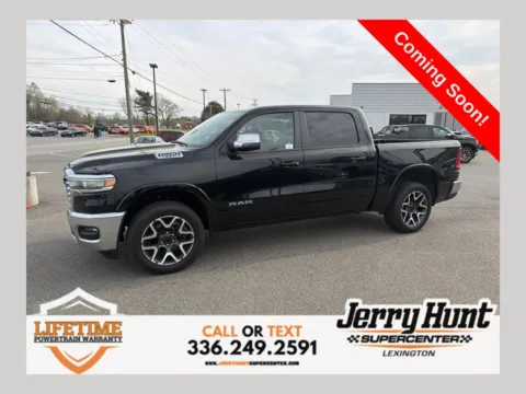 Black 2025 Ram 1500 Laramie for sale in Lexington, NC