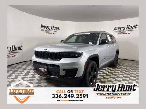 Silver 2023 Jeep Grand Cherokee L Altitude for sale in Lexington, NC