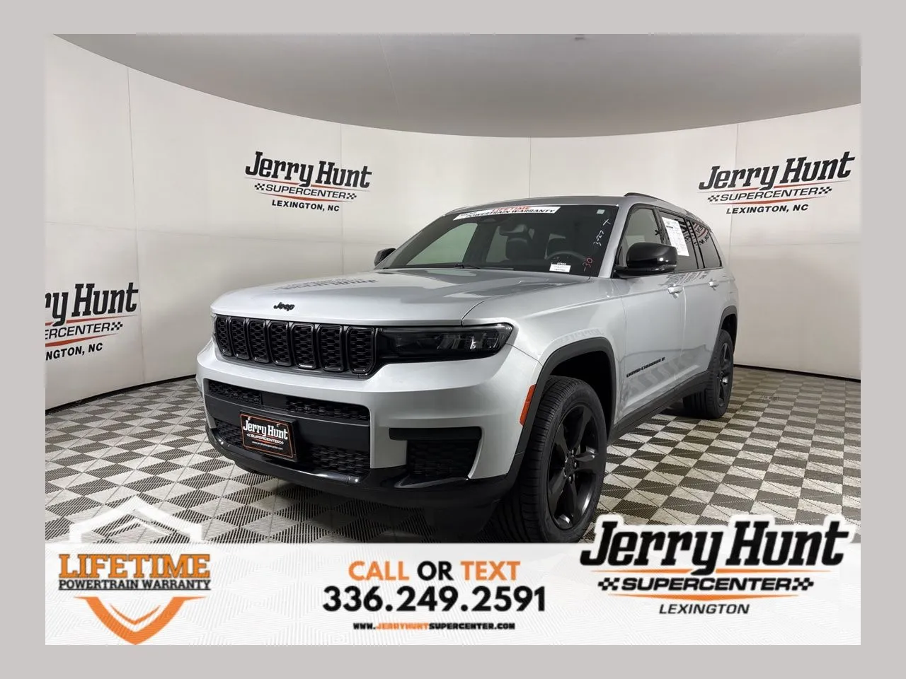 Silver 2023 Jeep Grand Cherokee L Altitude for sale in Lexington, NC