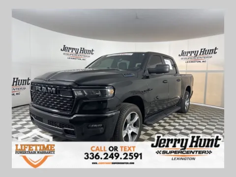 Black 2025 Ram 1500 Tradesman for sale in Lexington, NC