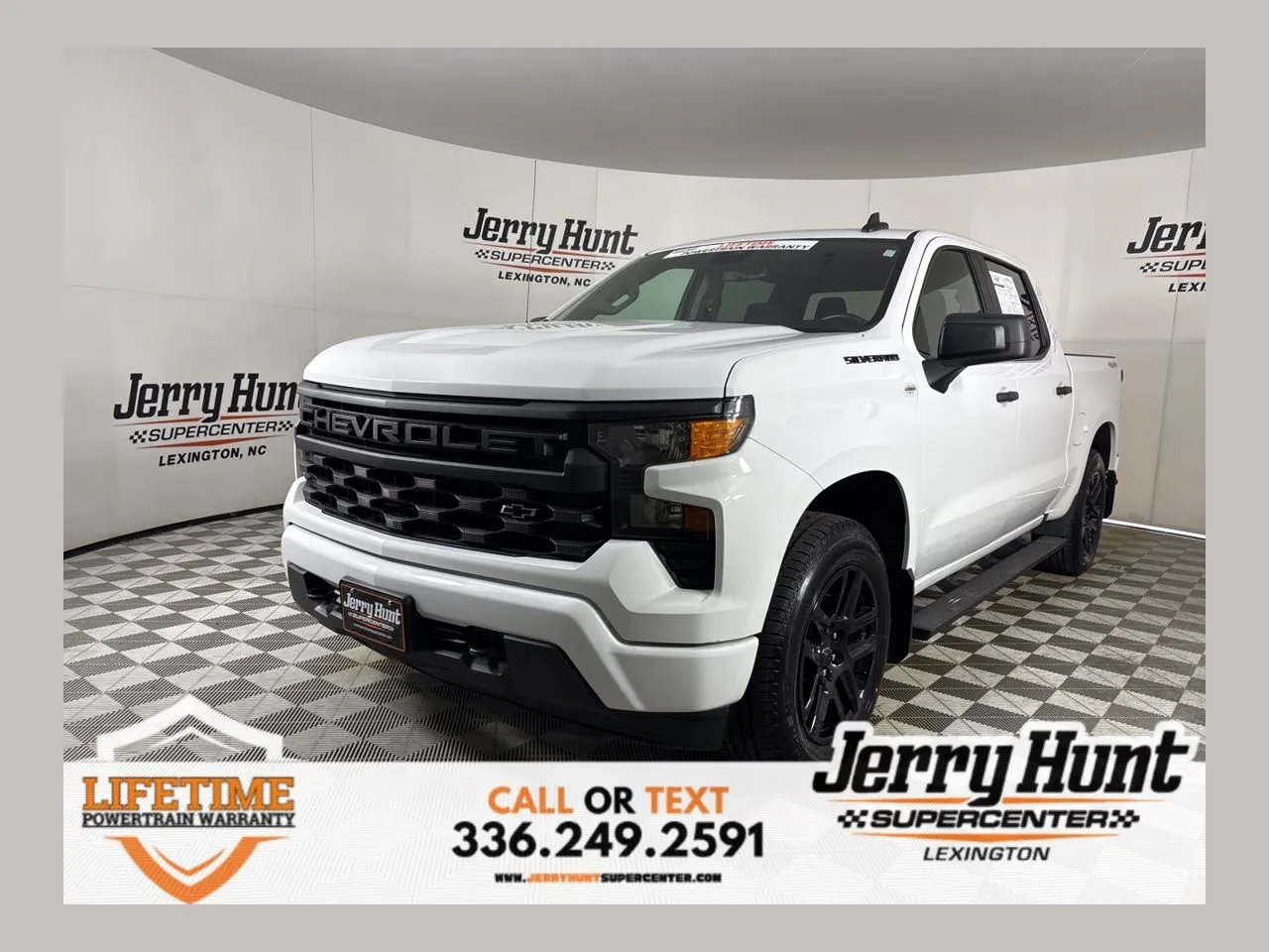 White 2023 Chevrolet Silverado 1500 Custom for sale in Lexington, NC