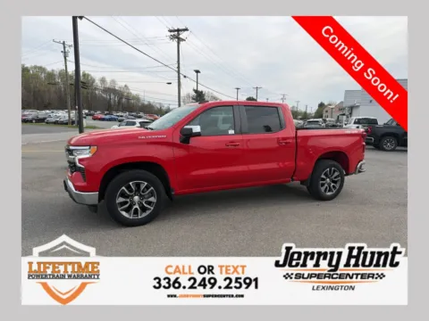 Red 2022 Chevrolet Silverado 1500 LT for sale in Lexington, NC
