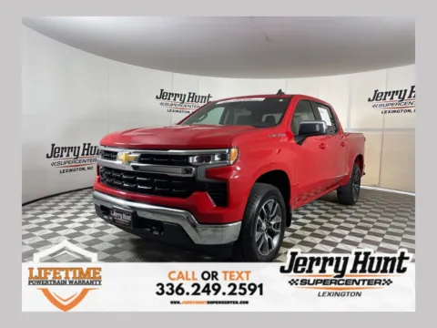 Red 2022 Chevrolet Silverado 1500 LT for sale in Lexington, NC