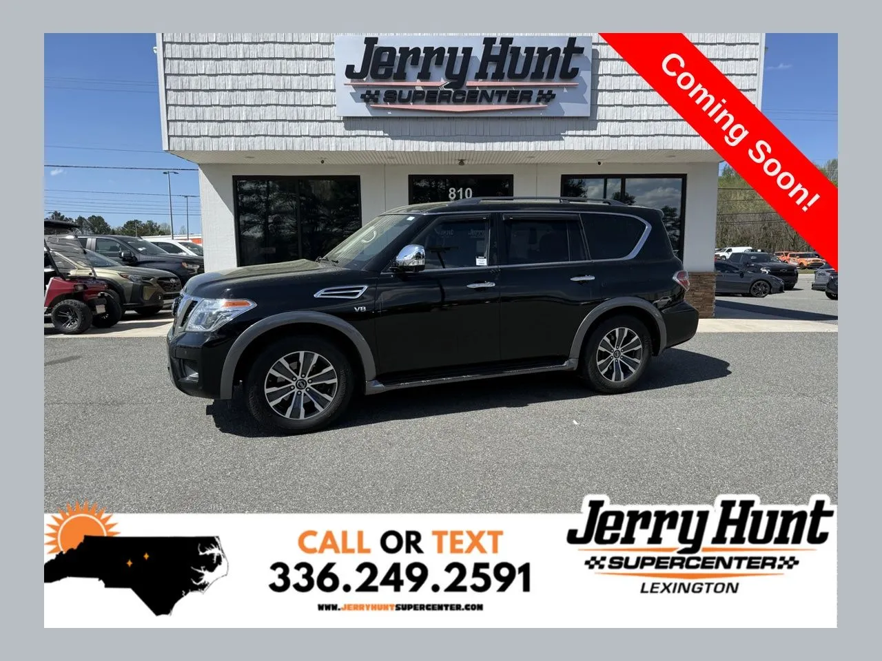 Black 2020 Nissan Armada SL for sale in Lexington, NC