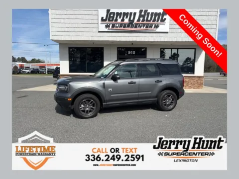 Gray 2025 Ford Bronco Sport Big Bend for sale in Lexington, NC