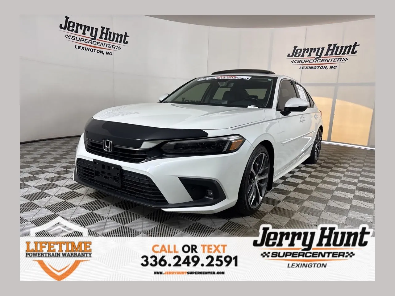 White 2023 Honda Civic Touring for sale in Lexington, NC