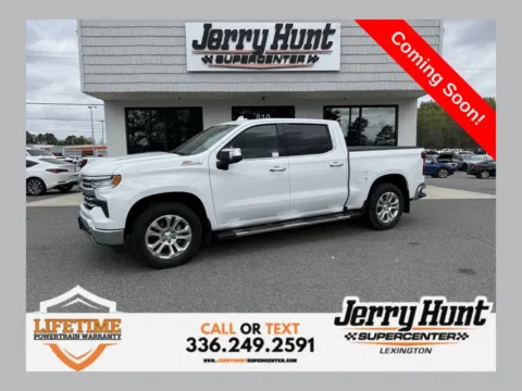 White 2024 Chevrolet Silverado 1500 LTZ for sale in Lexington, NC