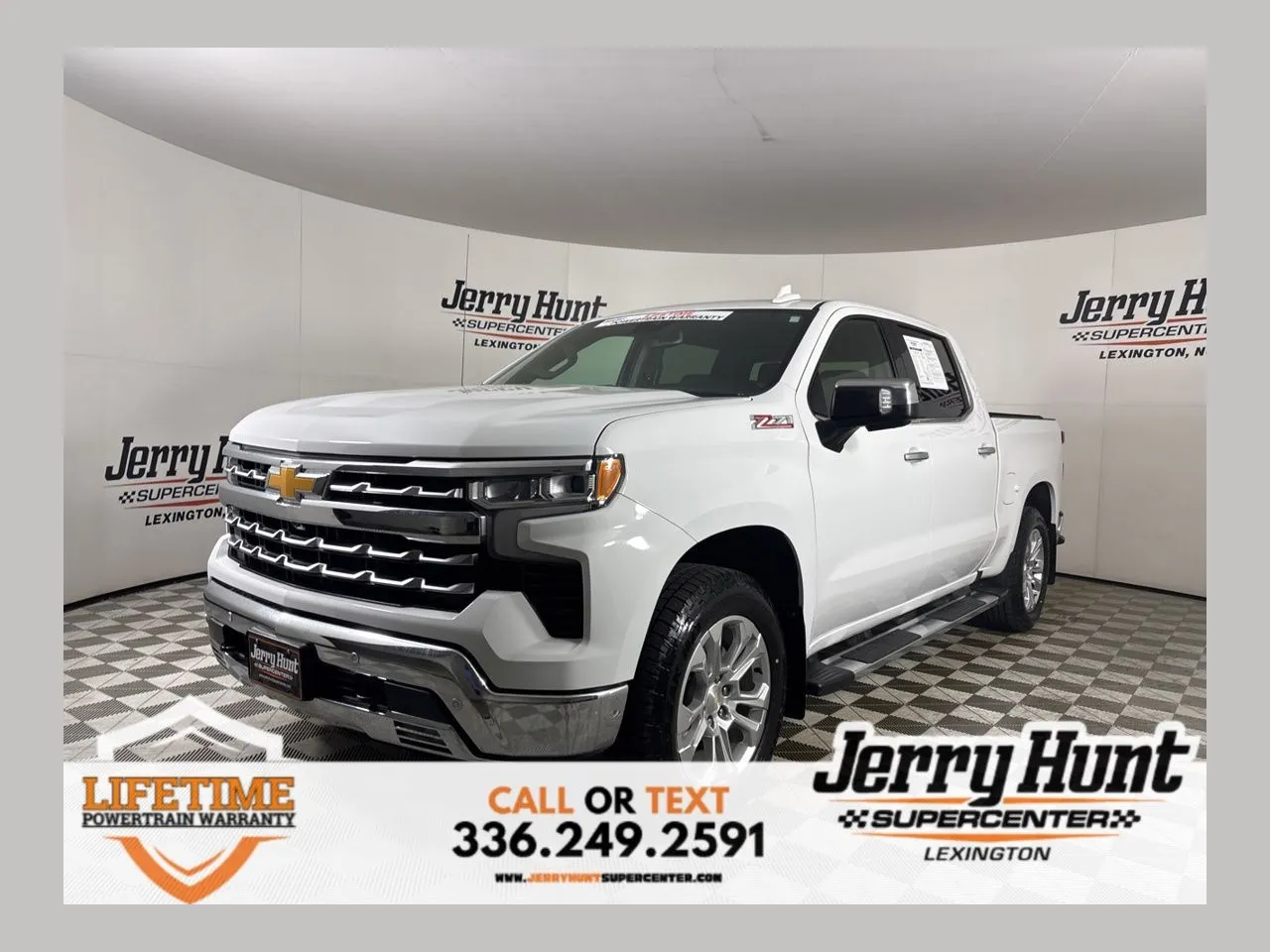 White 2024 Chevrolet Silverado 1500 LTZ for sale in Lexington, NC