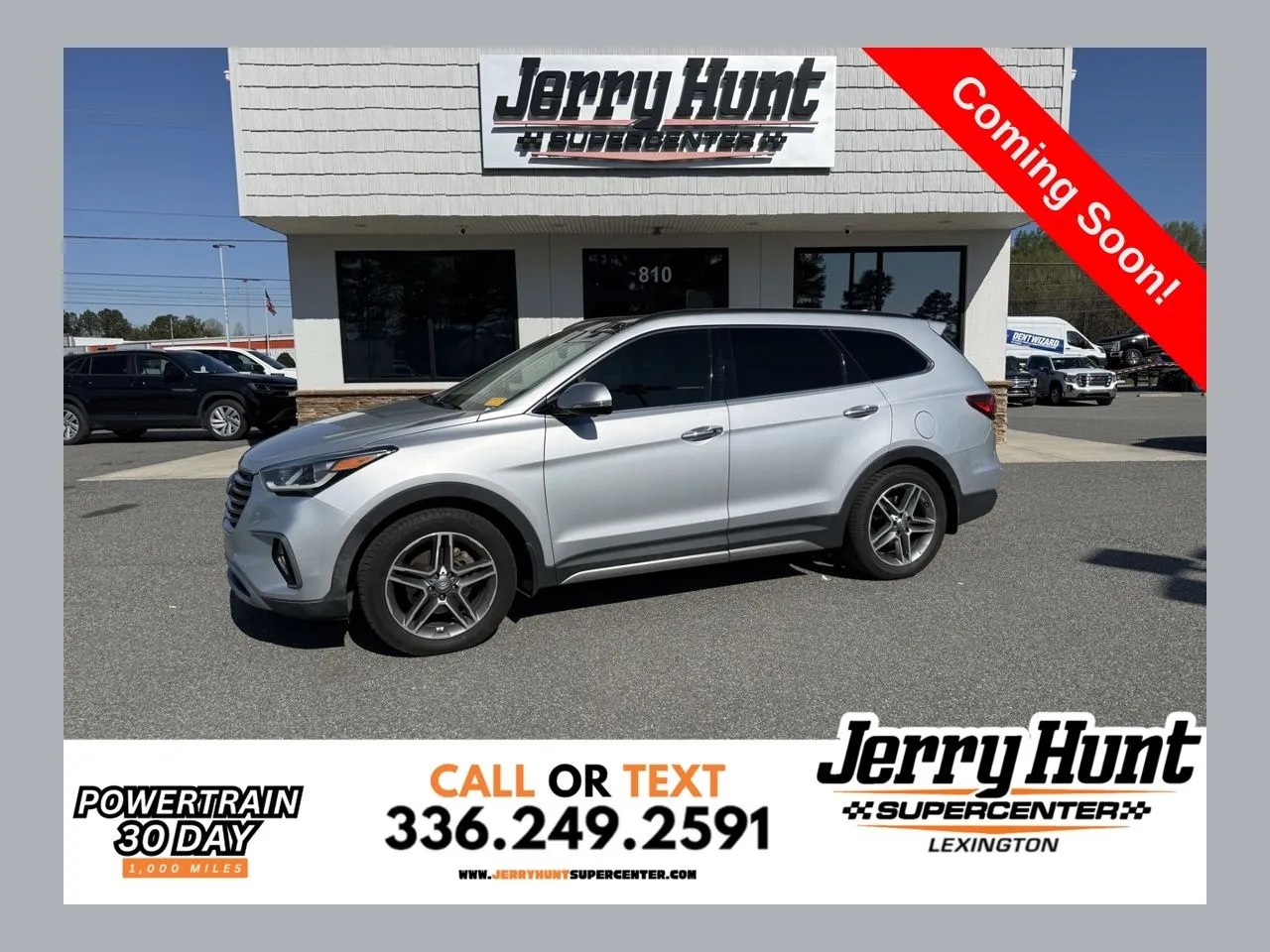 Silver 2019 Hyundai Santa Fe XL Limited for sale in Lexington, NC
