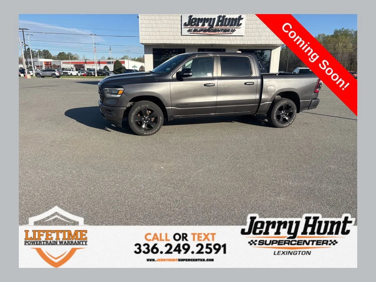 Gray 2022 Ram 1500 Big Horn/Lone Star for sale in Lexington, NC