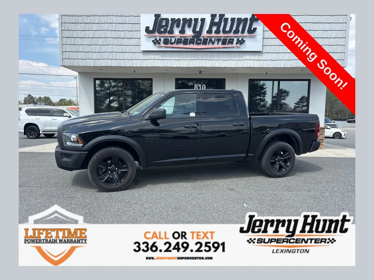 Black 2024 Ram 1500 Classic Warlock for sale in Lexington, NC