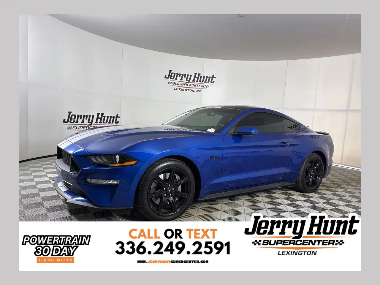 Blue 2018 Ford Mustang GT Premium for sale in Lexington, NC