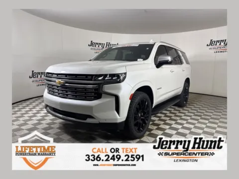 White 2023 Chevrolet Tahoe Premier for sale in Lexington, NC