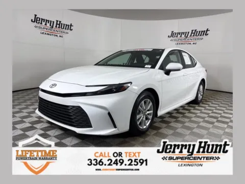 White 2025 Toyota Camry LE for sale in Lexington, NC