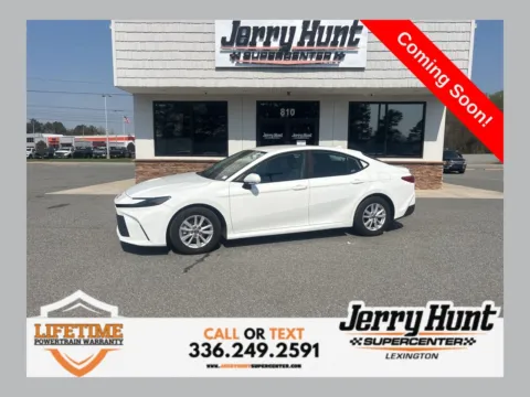 White 2025 Toyota Camry LE for sale in Lexington, NC