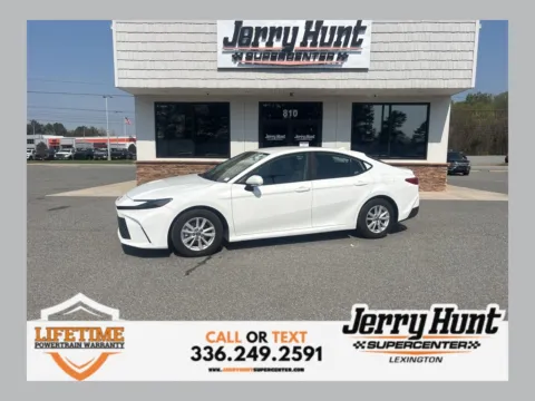 White 2025 Toyota Camry LE for sale in Lexington, NC