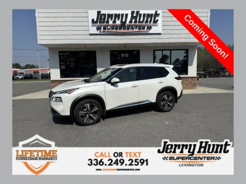 White 2023 Nissan Rogue SL for sale in Lexington, NC