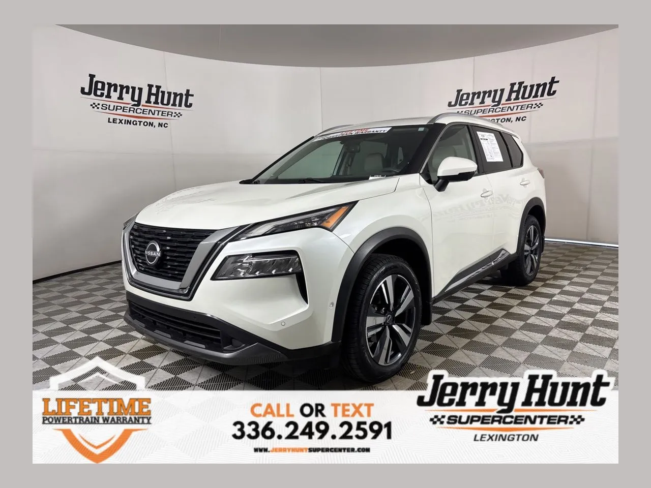 White 2023 Nissan Rogue SL for sale in Lexington, NC
