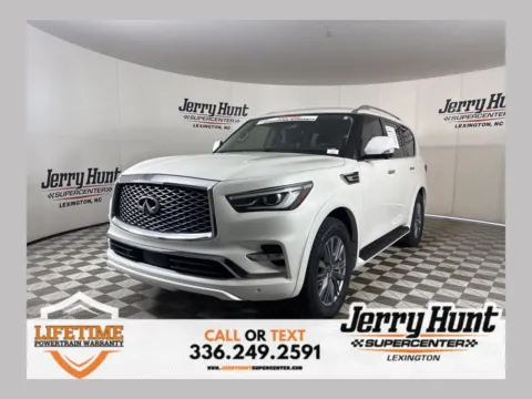 White 2023 INFINITI QX80 LUXE for sale in Lexington, NC