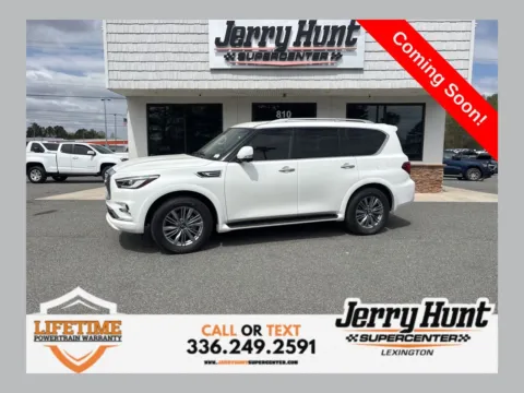 White 2023 INFINITI QX80 LUXE for sale in Lexington, NC