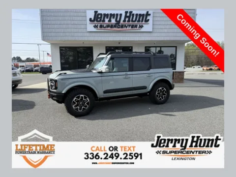 Gray 2022 Ford Bronco Outer Banks for sale in Lexington, NC