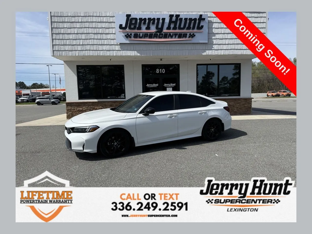 White 2026 Honda Civic Sport for sale in Lexington, NC