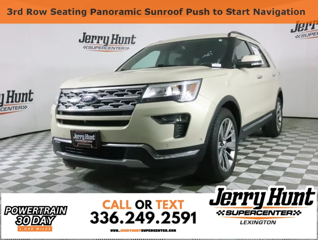 Used 2018 Ford Explorer Limited for sale in Lexington, NC at Jerry