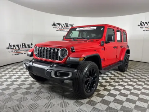 Red 2025 Jeep Wrangler Sahara 4xe for sale in Lexington, NC