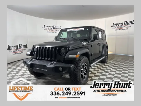 Black 2023 Jeep Wrangler Sport for sale in Lexington, NC