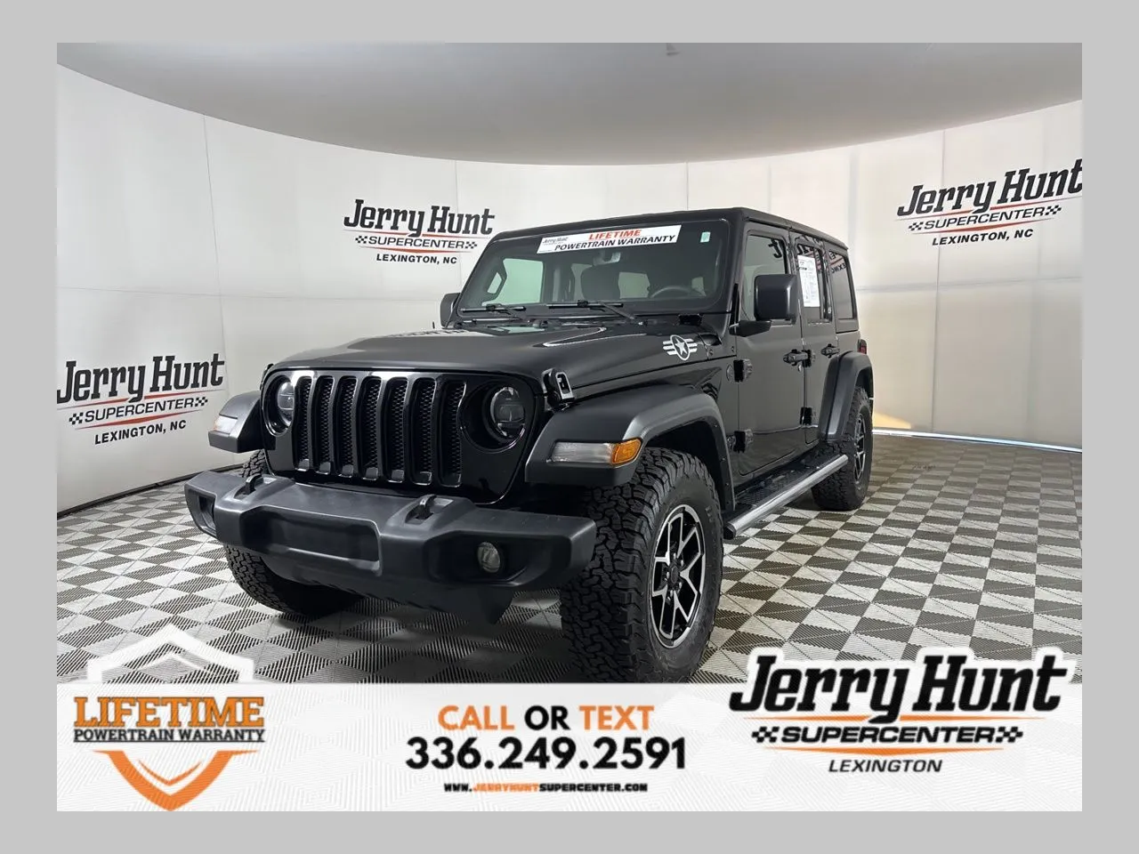 Black 2023 Jeep Wrangler Sport for sale in Lexington, NC
