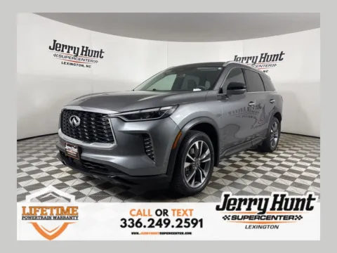 Gray 2023 INFINITI QX60 LUXE for sale in Lexington, NC