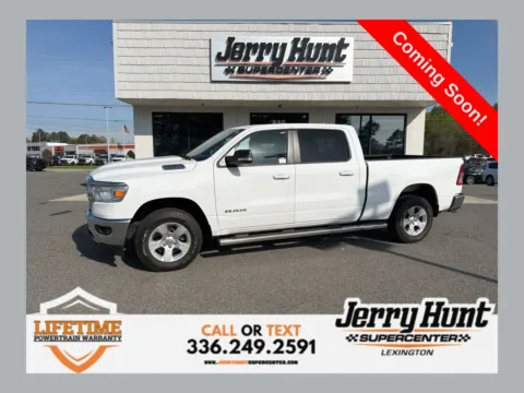 White 2022 Ram 1500 Big Horn/Lone Star for sale in Lexington, NC