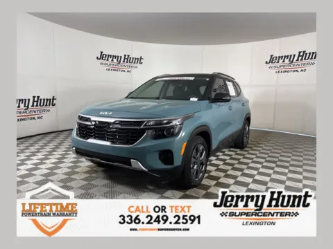 Blue 2024 Kia Seltos S for sale in Lexington, NC