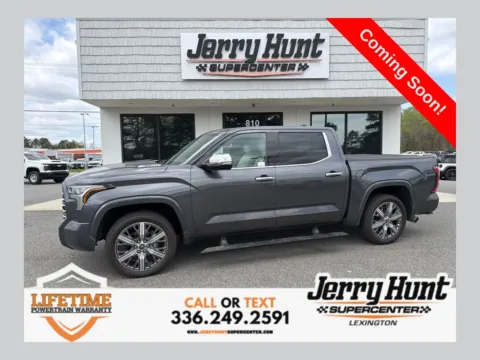 Gray 2023 Toyota Tundra Hybrid Capstone for sale in Lexington, NC