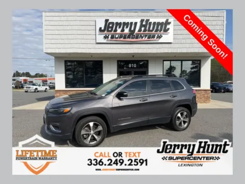 Gray 2022 Jeep Cherokee Limited for sale in Lexington, NC
