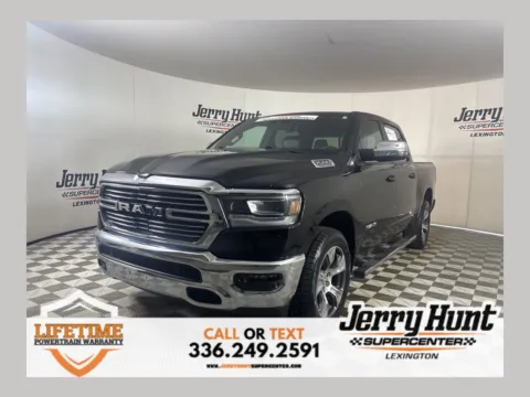Black 2023 Ram 1500 Laramie for sale in Lexington, NC