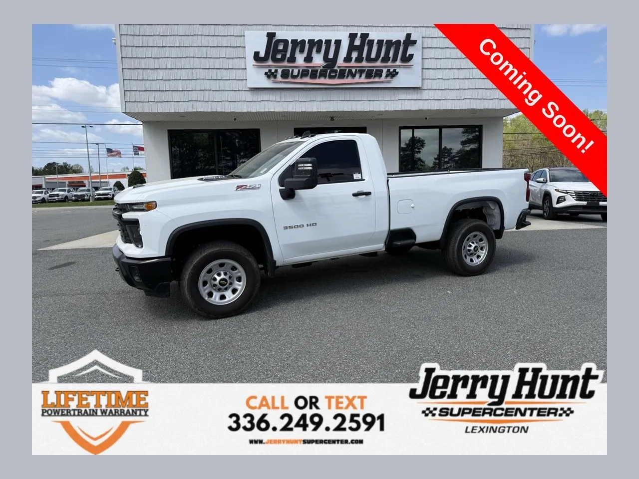 White 2025 Chevrolet Silverado 3500HD Work Truck for sale in Lexington, NC