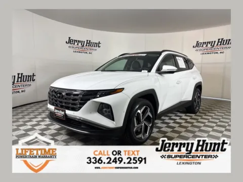 White 2023 Hyundai Tucson Limited for sale in Lexington, NC