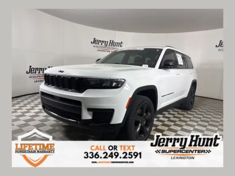 White 2023 Jeep Grand Cherokee L Altitude for sale in Lexington, NC
