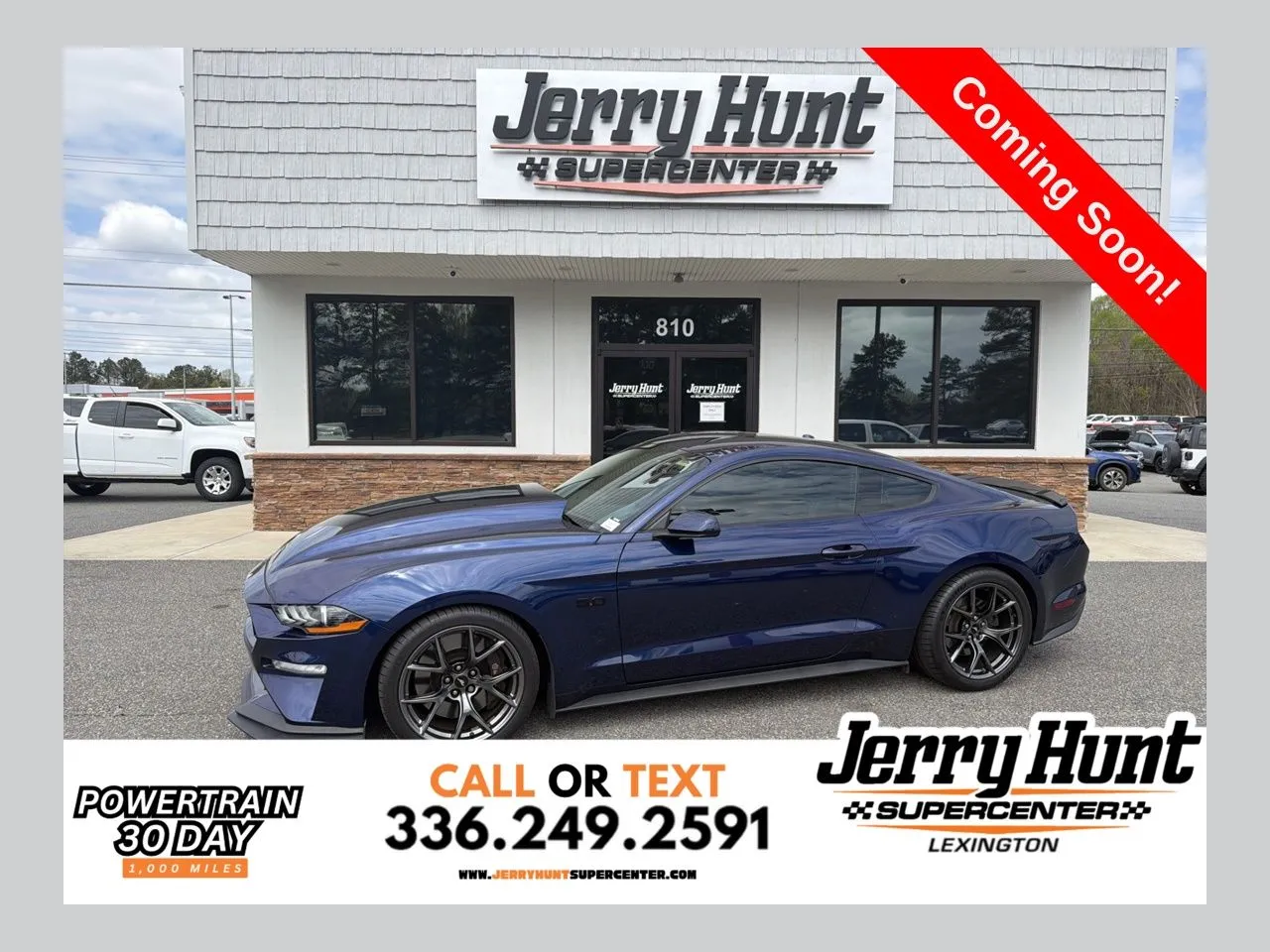 Blue 2019 Ford Mustang GT for sale in Lexington, NC
