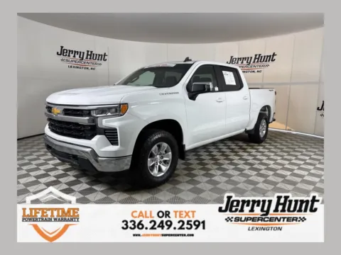 White 2023 Chevrolet Silverado 1500 LT for sale in Lexington, NC