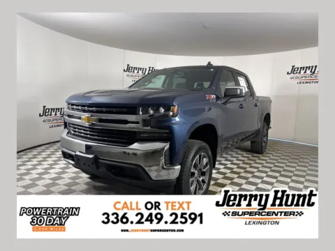 Blue 2021 Chevrolet Silverado 1500 LT for sale in Lexington, NC